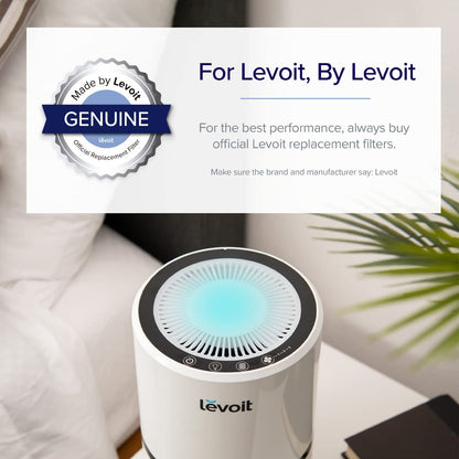 Levoit LV-H132 Air Purifier Genuine Replacement Filter, 1 Pack Levoit