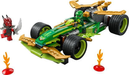 LEGO NINJAGO Lloyd's Pull-Back Race Car Toy - Building Toy for Pretend Play for Boys and Girls, Ages 7+ - Toy Car for Kids with 2 Minifigures - Gift Idea for Birthdays - 71828