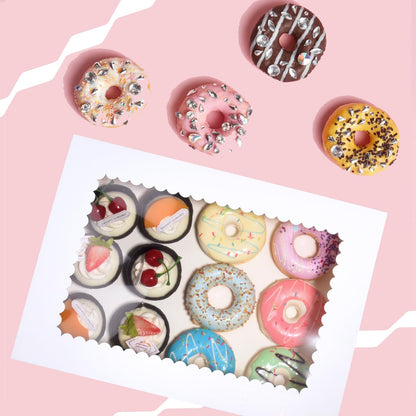 Huoshange 14x10x4 Inches 10 Pack Cake Boxes with Cake Boards 🍁 All In One Marketplace Canada