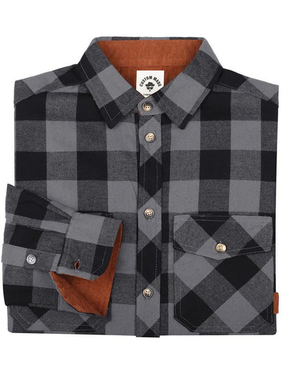 TARAINYA Men's Flannel Plaid Button Down Long Sleeve Shirt with Pockets 🍁 All In One Marketplace Canada