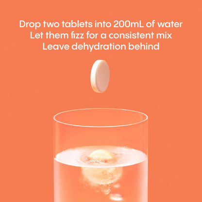 HydraLyte Electrolyte Tablets - Orange Flavoured Electrolytes, Low Sugar Electrolytes Formulated to Accelerate Hydration, Post Workout, Travel Essential - Safe Hydration for All Ages (40 Count)