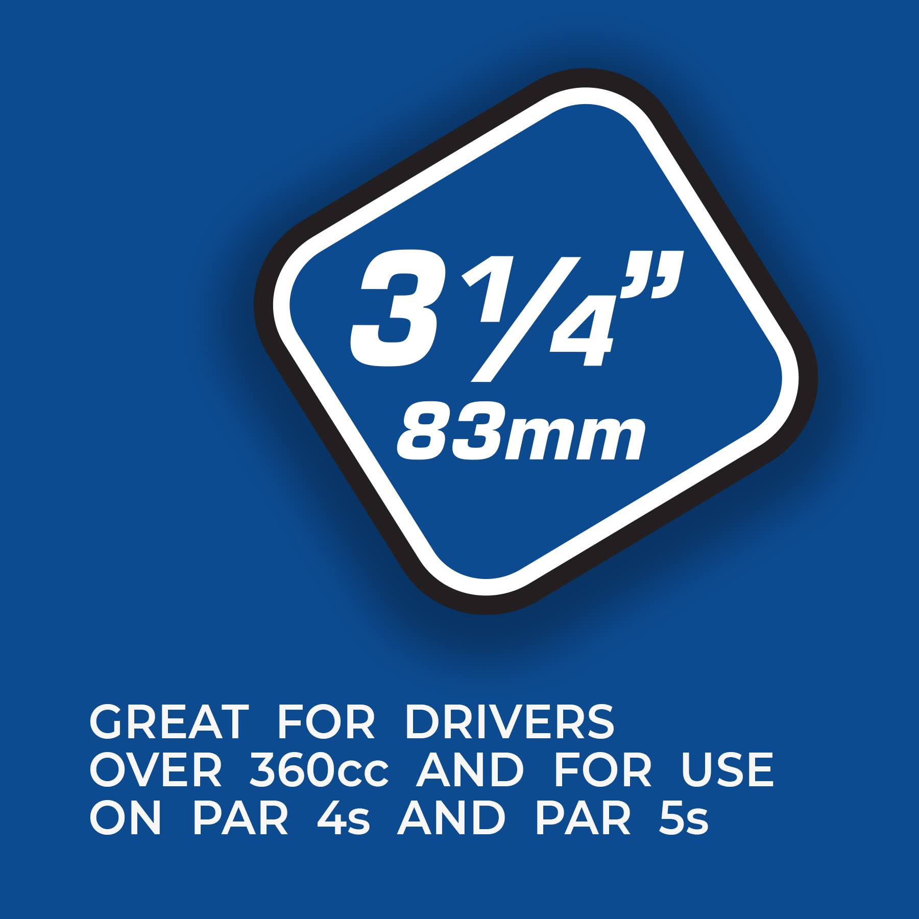 Pride Golf Tee 3-1/4-Inch Deluxe Tee, Natural, 400 count 🍁 All In One Marketplace Canada PrideSports