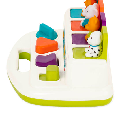 Battat Pop-Up Toy, Pop-Up Pals Cause-and-Effect Animal Toy, Toddler, 4 Pals 🍁 All In One Marketplace Canada