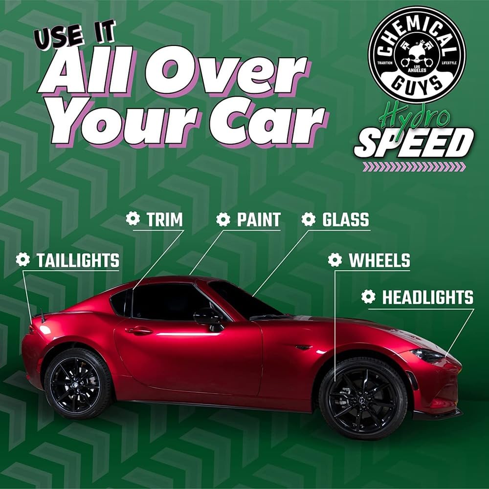 Chemical Guys HydroSpeed Ceramic Quick Detailer, Safe for Cars, Trucks, SUVs, Motorcycles, RVs & More, 473 ml Chemical Guys