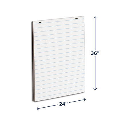 Quartet Lined Bond Easel Pad, 24" x 36", 50 Sheets/Pad, Great for Meetings, Teachers, and Students (3413889903)