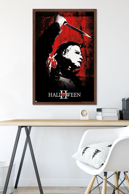 Halloween II - Red Wall Poster