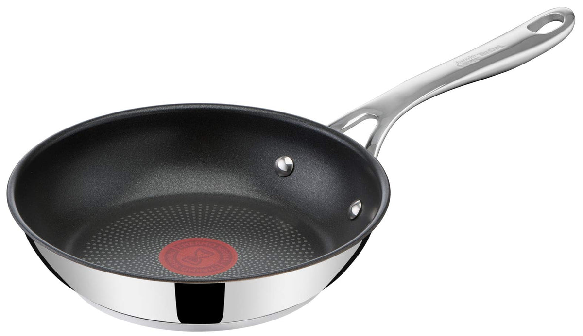 Jamie Oliver by Tefal Cooks Direct Stainless Steel 20cm/8inch Frying pan