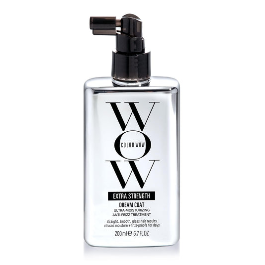 COLOR WOW Extra Strength Dream Coat – Powerful ultra moisturizing, anti humidity treatment for extremely frizz prone hair| glassy smooth, straight + resistant styles up to 3-4 washes - Available at All In One Marketplace Canada