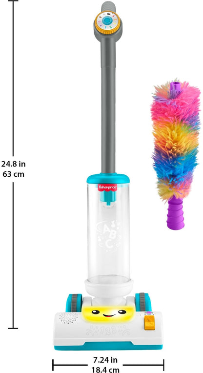 Fisher-Price Laugh & Learn 2-in-1 Vacuum with Duster