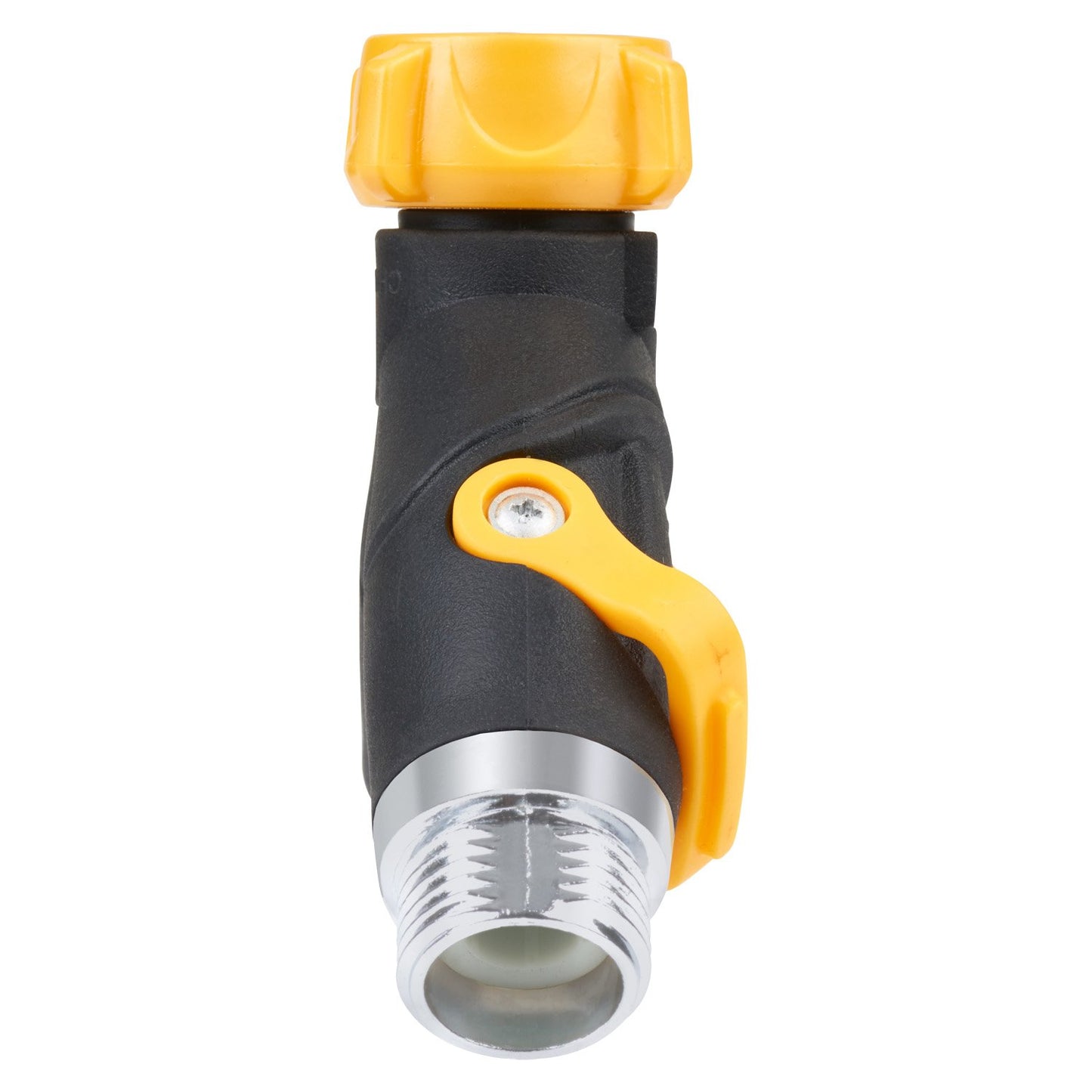 Melnor 65170AMZ 2 Way Lever Flow Through Valve Connector Bundle, Yellow, Black Melnor