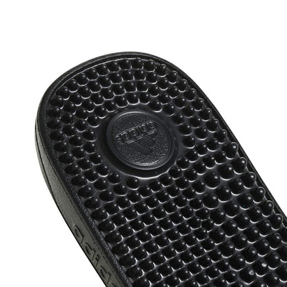 adidas Unisex-Adult Adissage, Core Black/White/Core Black, 11