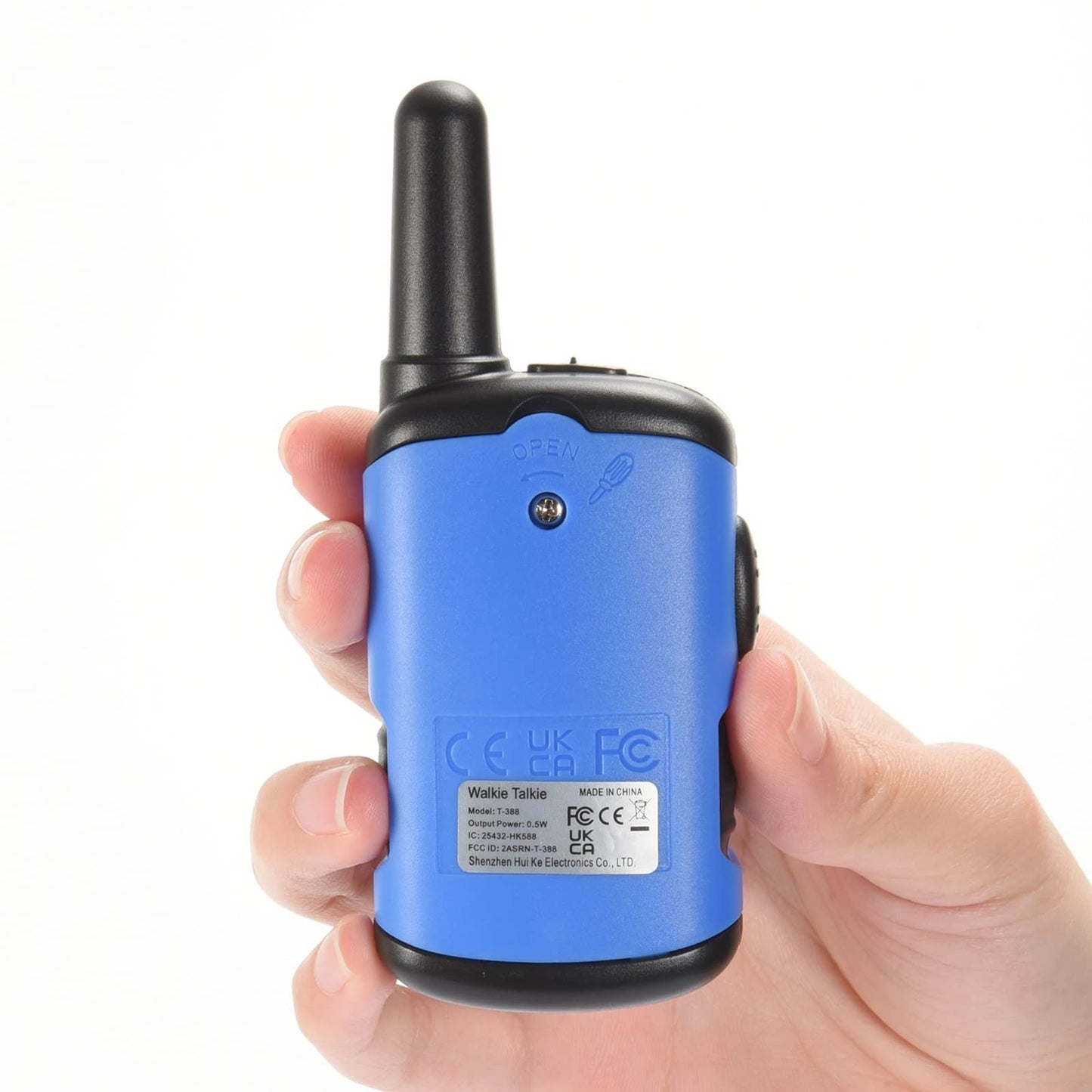 Walkie Talkies for Kids, Exssary Toys for 3-6 Year Old Boys Outdoor Toys for Kids 3-5 Walkie Talkie 3 4 5 6 Year Old Boy Gifts Hiking Camping Toy Easter Christmas Birthday Gifts for Boy Blue