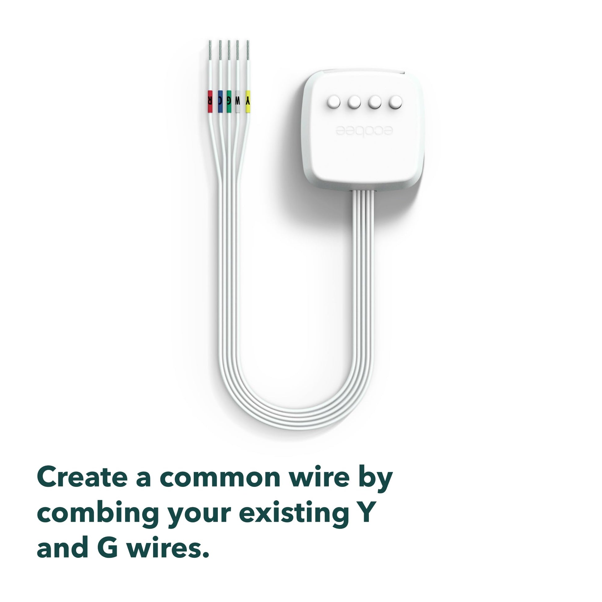 ecobee Power Extender Kit C-Wire Adapter ecobee Smart Thermostat Essential ecobee