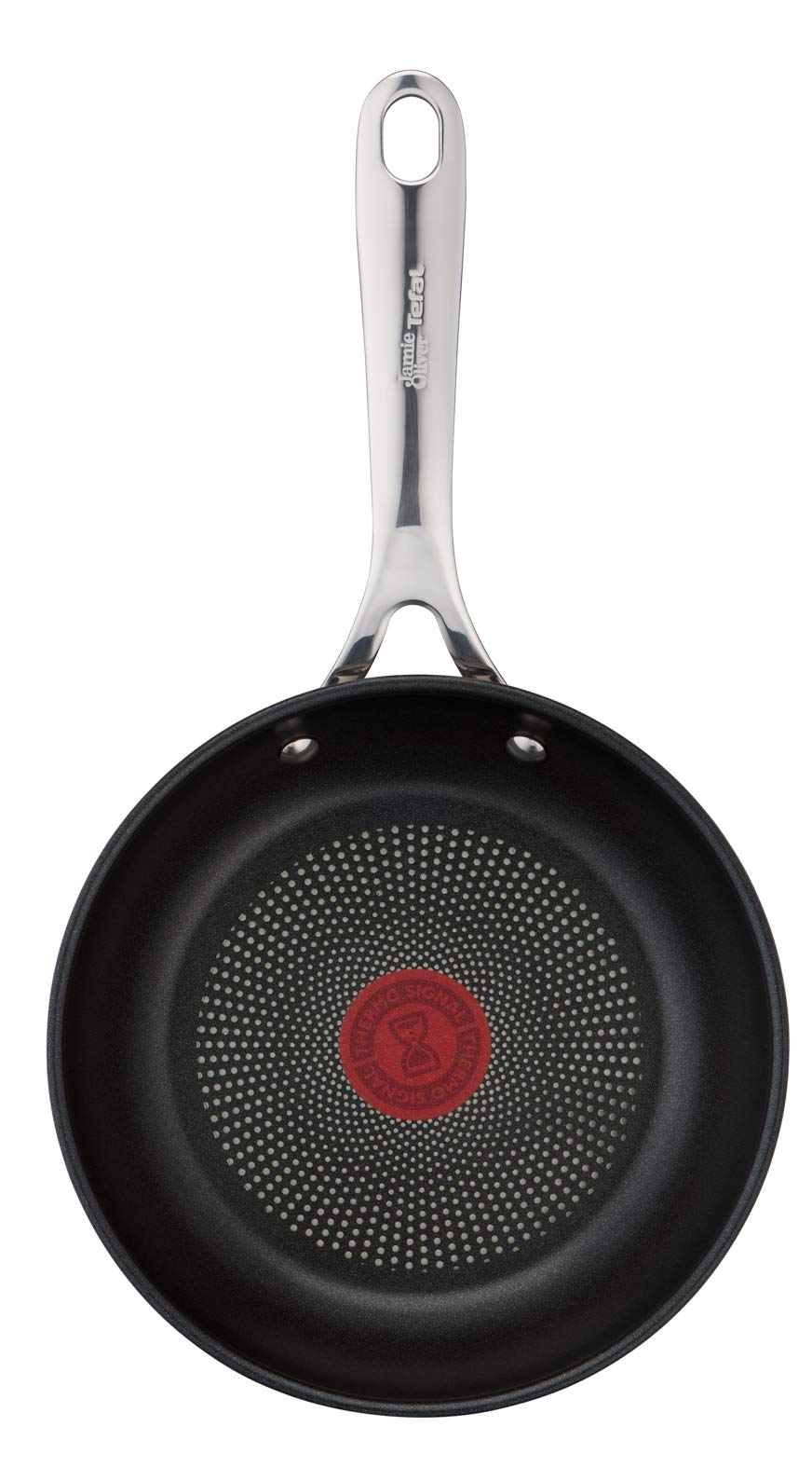 Jamie Oliver by Tefal Cooks Direct Stainless Steel 20cm/8inch Frying pan