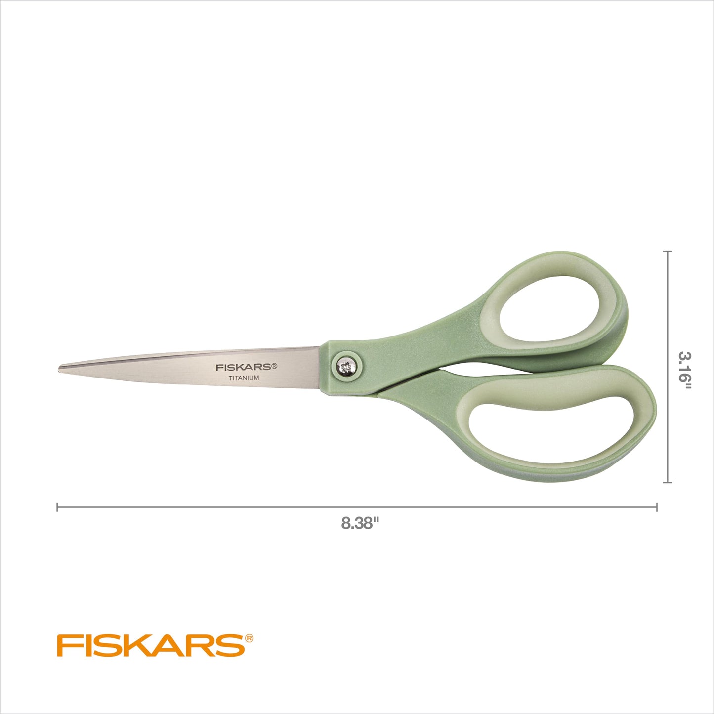 Fiskars 8 Inch Titanium Softgrip Scissors, Color 3 Pack 🍁 All In One Marketplace Canada