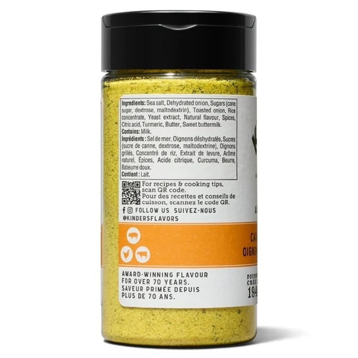 Caramelized Onion & Garlic Herb Butter Seasoning Set – Gourmet Spice Blend Duo – 2-Pack (176g + 141g)