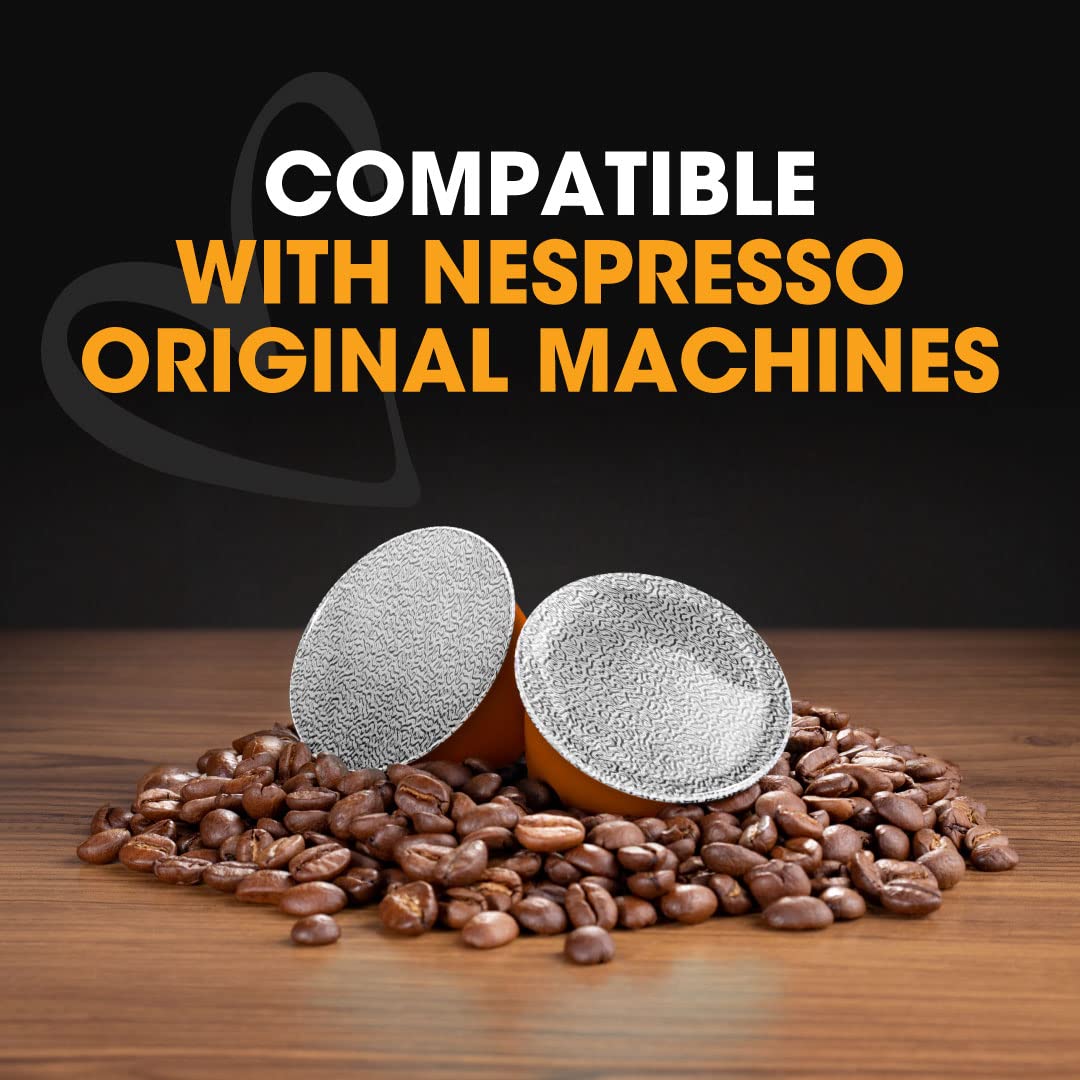 100 Lungo Espresso Capsules for Nespresso OriginalLine Machines