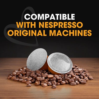 100 Lungo Espresso Capsules for Nespresso OriginalLine Machines