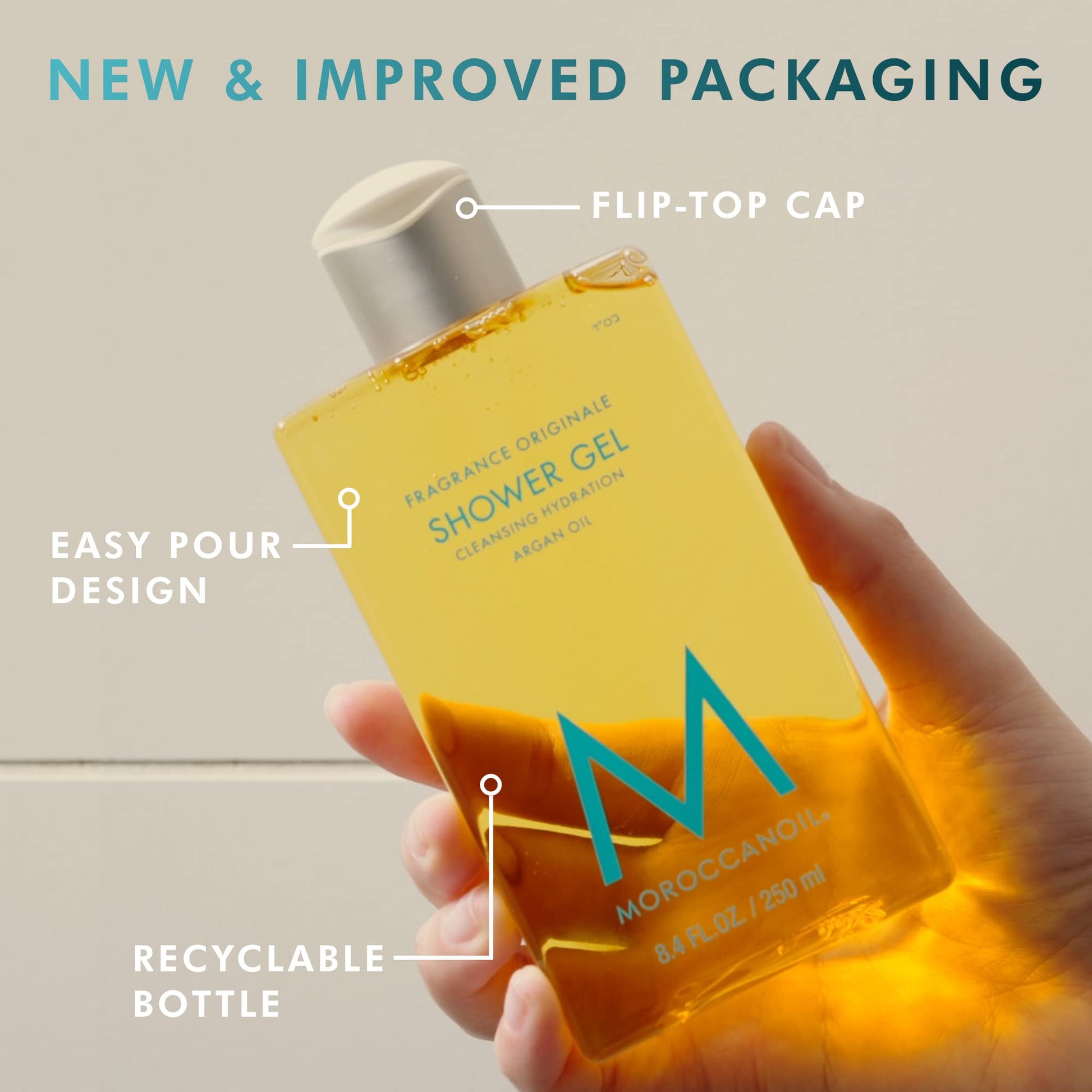 Moroccanoil Shower Gel Fragrance Originale, 8.4 Fl Oz (Pack of 1) Moroccanoil