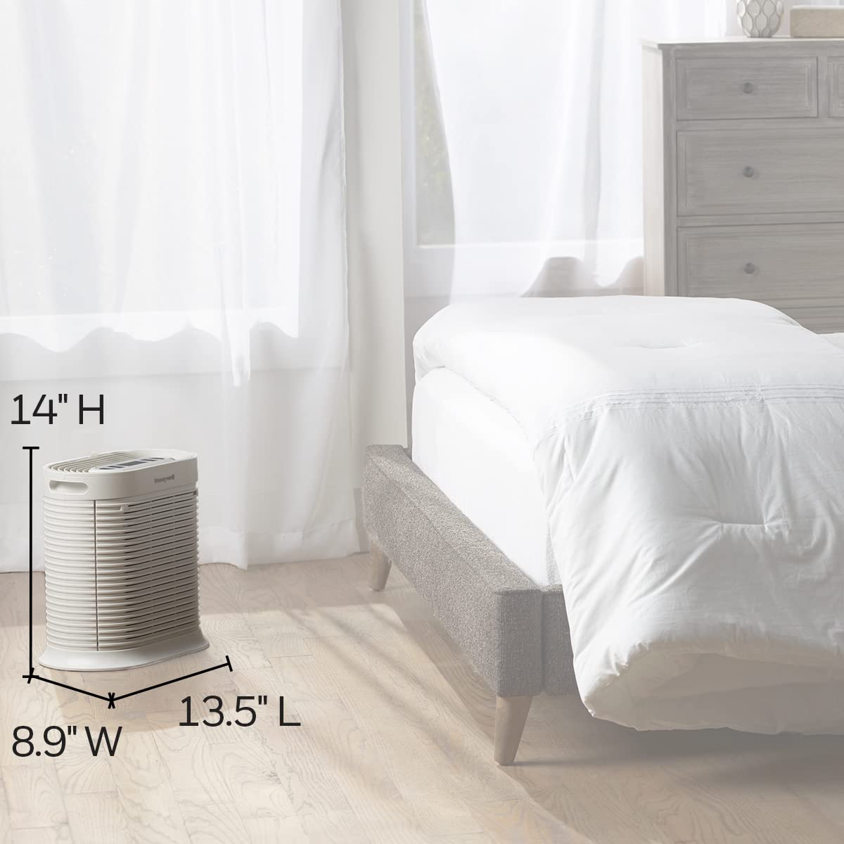 Honeywell HPA104C True HEPA Air Purifier, Cleans Up To 750 Sq Ft in 1 Hour*
