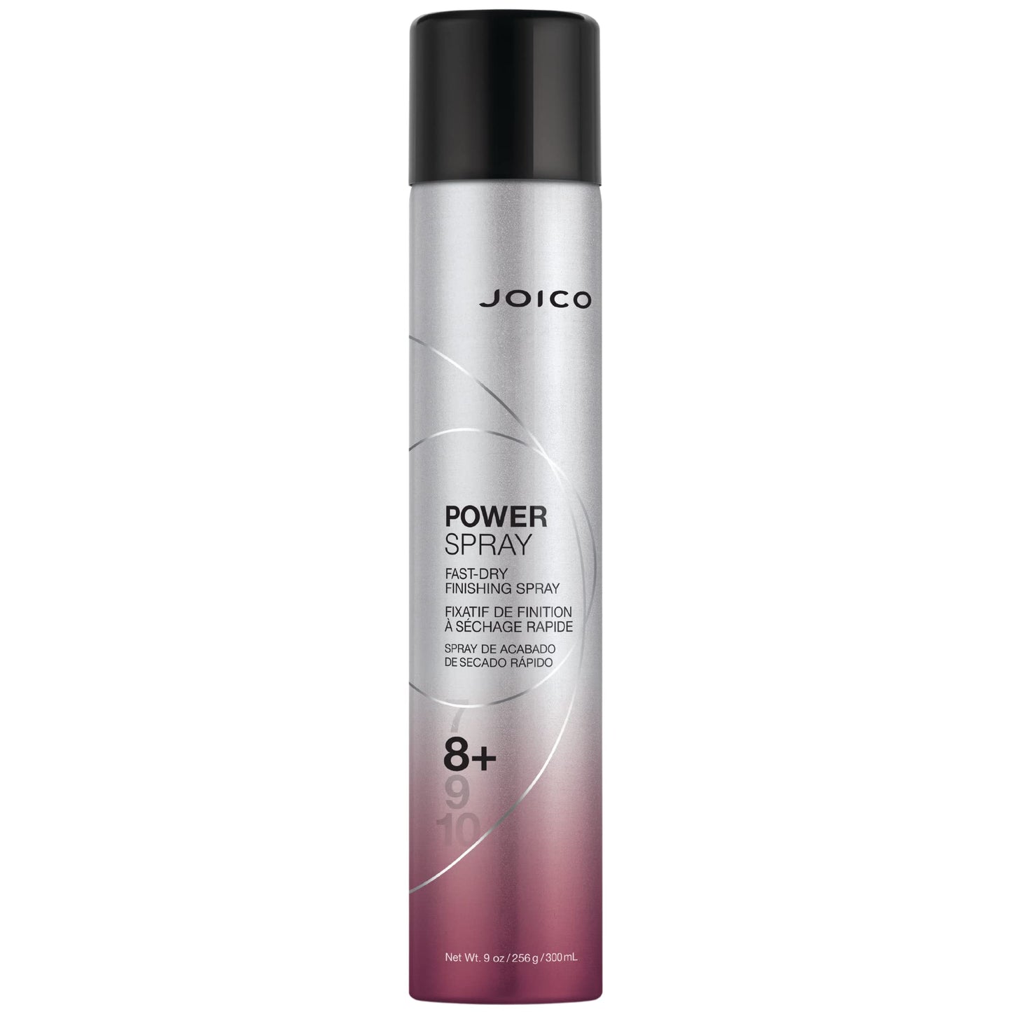 Joico Power Spray Fast-Dry Finishing Spray | Strong Hold, Level 8 | For Most Hair Types | Protect Against Heat & Humidity | Protect Against Pollution & Harmful UV | Paraben & Sulfate Free | 72 Hour Hold, 300mL Joico
