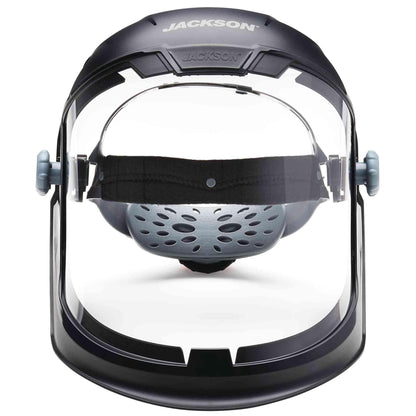 Jackson Safety Maxview Face Shield, Uncoated Clear Tint, for Work CSA Z94.3