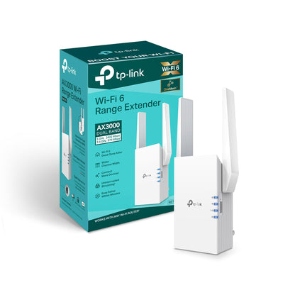 TP-Link AX3000 WiFi 6 Range Extender Internet Booster (RE705X) - Dual Band, AP Mode w/Gigabit Port, OFDMA, Beamforming, APP Setup 🍁 All In One Marketplace Canada