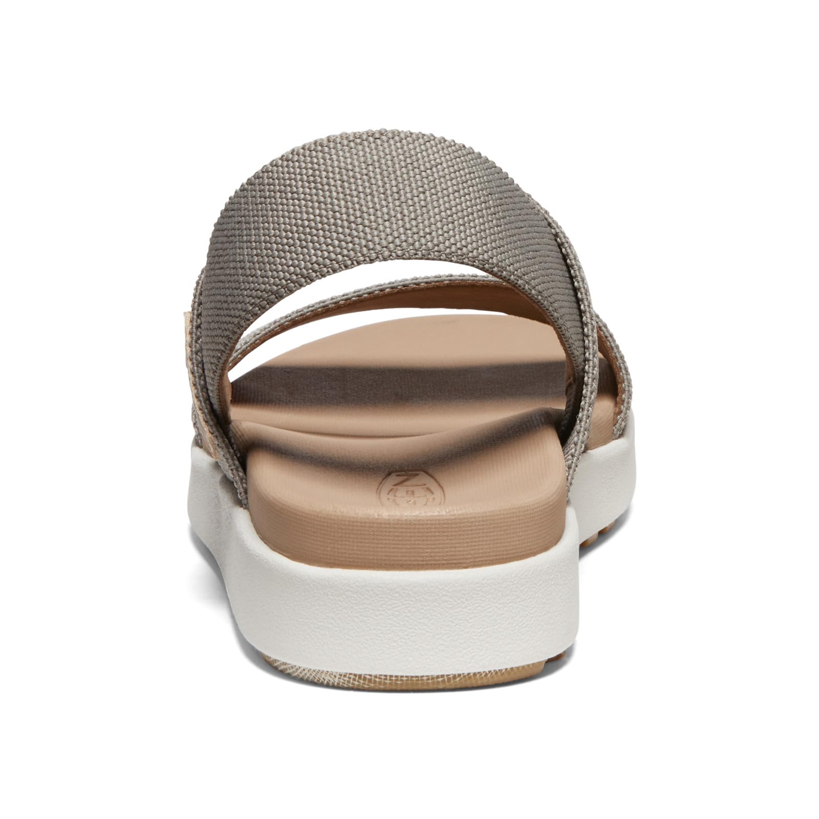 KEEN Women's Elle Backstrap Casual Platform Open Toe Wedge Sandals, Brindle/Birch, 8 KEEN