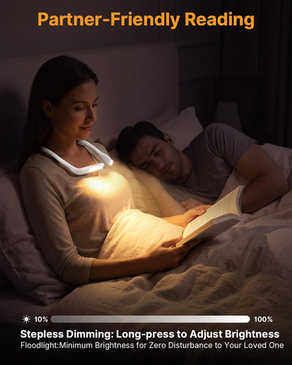 EastPin Neck Light, Rechargeable Book Light for Reading, Bright Dual Lamps 🍁 All In One Marketplace Canada