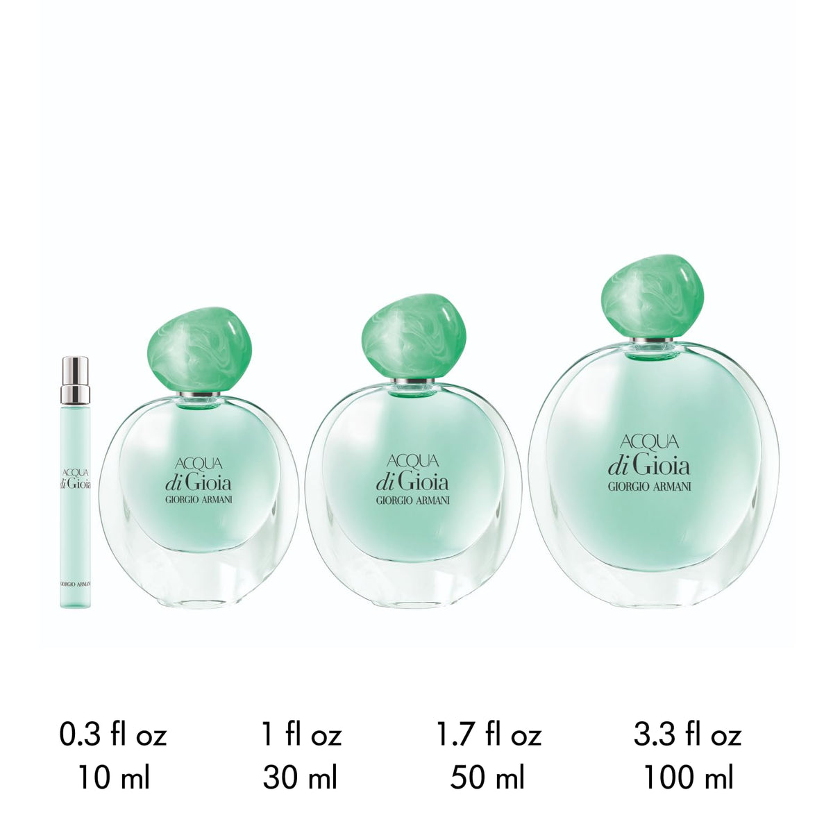 Armani Beauty – Acqua di Gioia – Eau de Parfum – Floral Fruity Fragance for Women – Primofiore Lemon, Water Jasmine, Cedarwood Notes - 10 ml