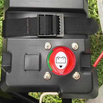 Ampper Battery Disconnect Switch, 12-48 V Battery Power Cut Master Switch Disconnect Isolator for Car, Vehicle, RV and Boat (On/Off)