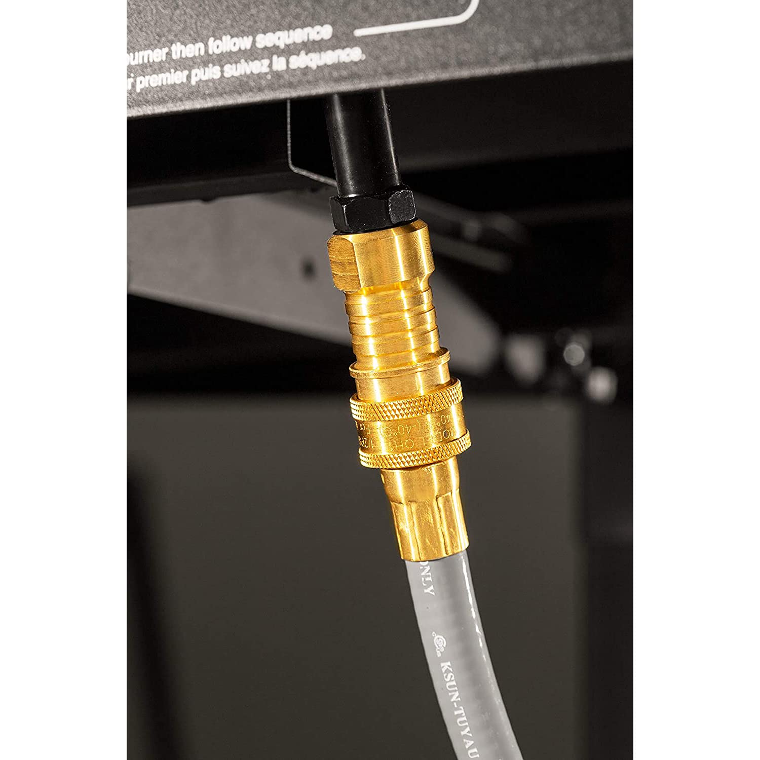 Blackstone Propane to Natural Gas Conversion Kit for Grill, Griddle – Compatible with Blackstone 28", 36" Griddles, Tailgater, Rangetop Combo & Single Burner Rec Stove – Hose, Quick Connect Fitting Blackstone