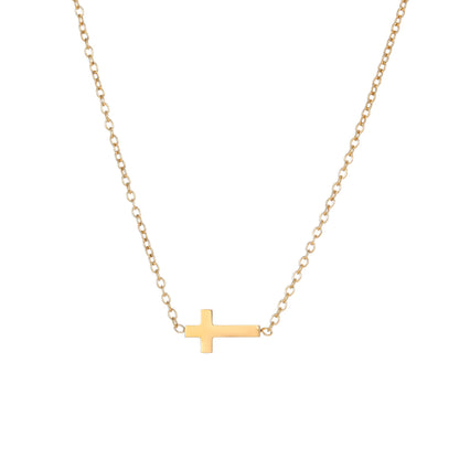 Jewigo Cross Necklace for Women 18K Gold Plated Cross Pendant Necklace 🍁 All In One Marketplace Canada
