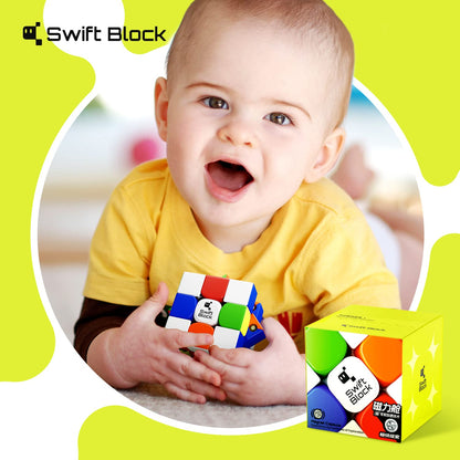 Swift Block 355S Speed Cube 3x3 Magnetic 55mm Small Size for Kids Beginners 🍁 All In One Marketplace Canada