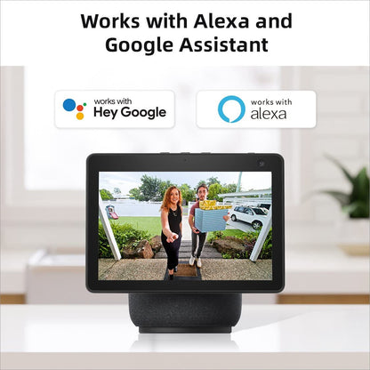 AOSU Doorbell Camera Wireless Outdoor, Battery-Powered Video Doorbell with Chime, 2K Resolution, Save Locally or to The Cloud, 2.4GHz WiFi, 180-Day Battery Life, Work with Alexa & Google Assistant