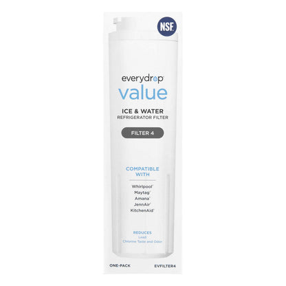 EveryDrop Value Refrigerator Water Filter, EVFILTER4B, Filter 4, 1-Pack