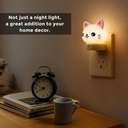 L LOHAS LED Plug in Night Light for Kids, RGB Cat Nightlight 🍁 All In One Marketplace Canada