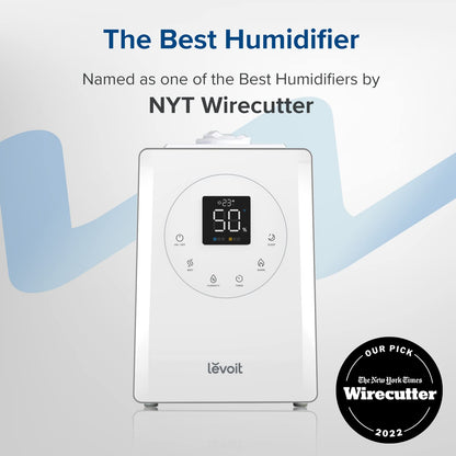 Levoit LV600S Warm and Cool Mist Humidifiers for Bedroom Large Room, 6L