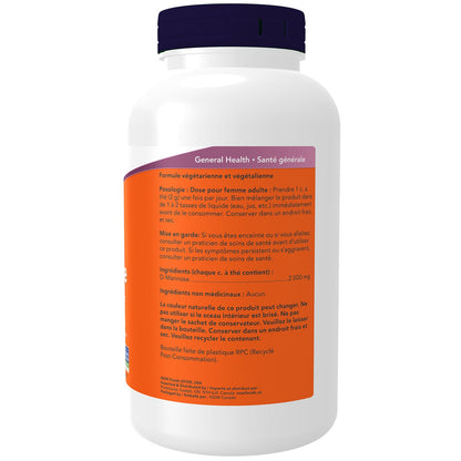 NOW Supplements, D-Mannose Powder, Non-GMO Project Verified, Healthy Urinary Tract, Unflavoured, 170g NOW