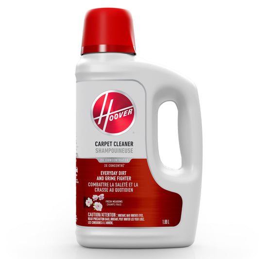 Hoover Renewal Carpet Cleaner Solution, 64oz., Fresh Meadows Scent, Everyday Carpet Solution, Removes Dirt and Grime from Carpet and Upholstery, Pair with Hoover Carpet Cleaner Machine, AH31924CA - Available at All In One Marketplace Canada