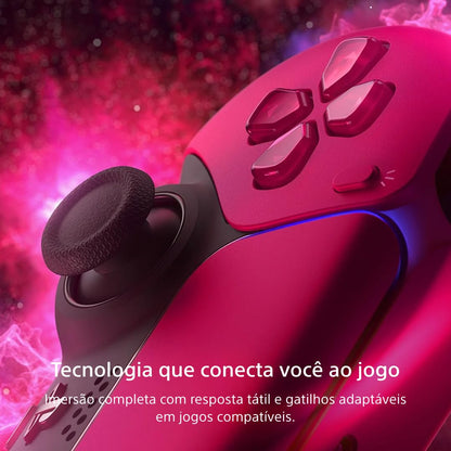 DualSense Wireless Controller – Cosmic Red - For PS5, PC, MAC & Mobile