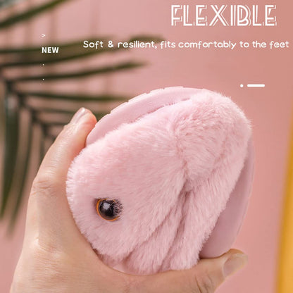 Fadezar Toddler Slippers Girl Boy House Slipper Kids Rabbit Winter Slipper Warm Bunny Slippers Soft Plush Indoor Girls Boys Slipper Cover Heel Pink Pink 8-9 toddler CN 160 🍁 All In One Marketplace Canada