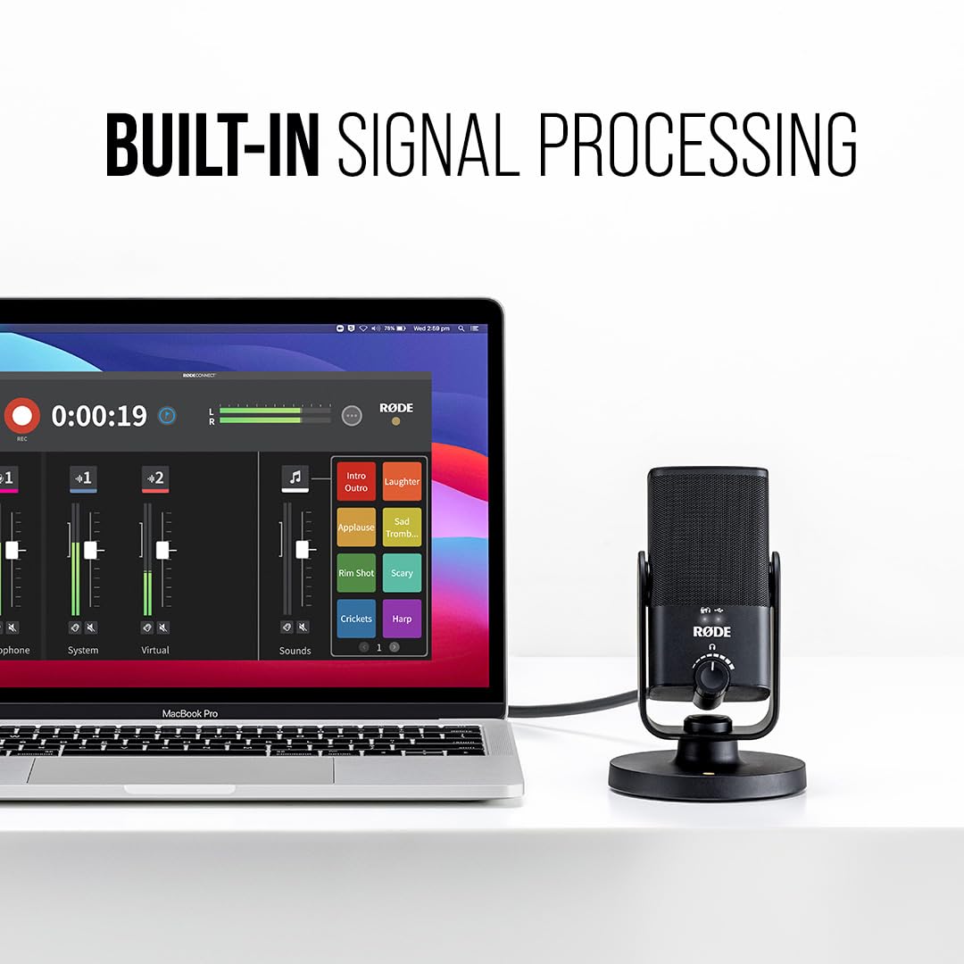 RODE NTUSB Mini Versatile USB condenser microphone