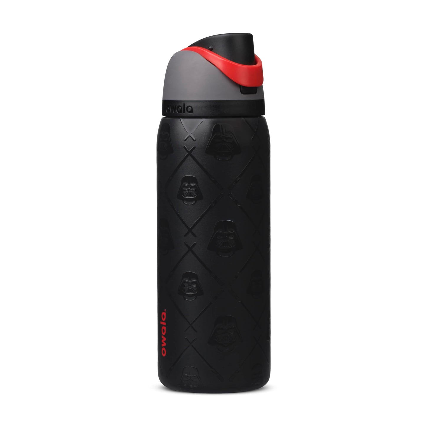 Star Wars Owala FreeSip Insulated Stainless Steel Water Bottle with Straw, BPA-Free Sports Water Bottle, Great for Travel, 32 Oz, Darth Vader Owala