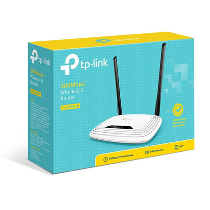 TP-Link N300 WiFi Router (TL-WR841N) - 2 x 5dBi High Power Antennas, Supports Access Point, WISP, Up to 300Mbps TP-Link