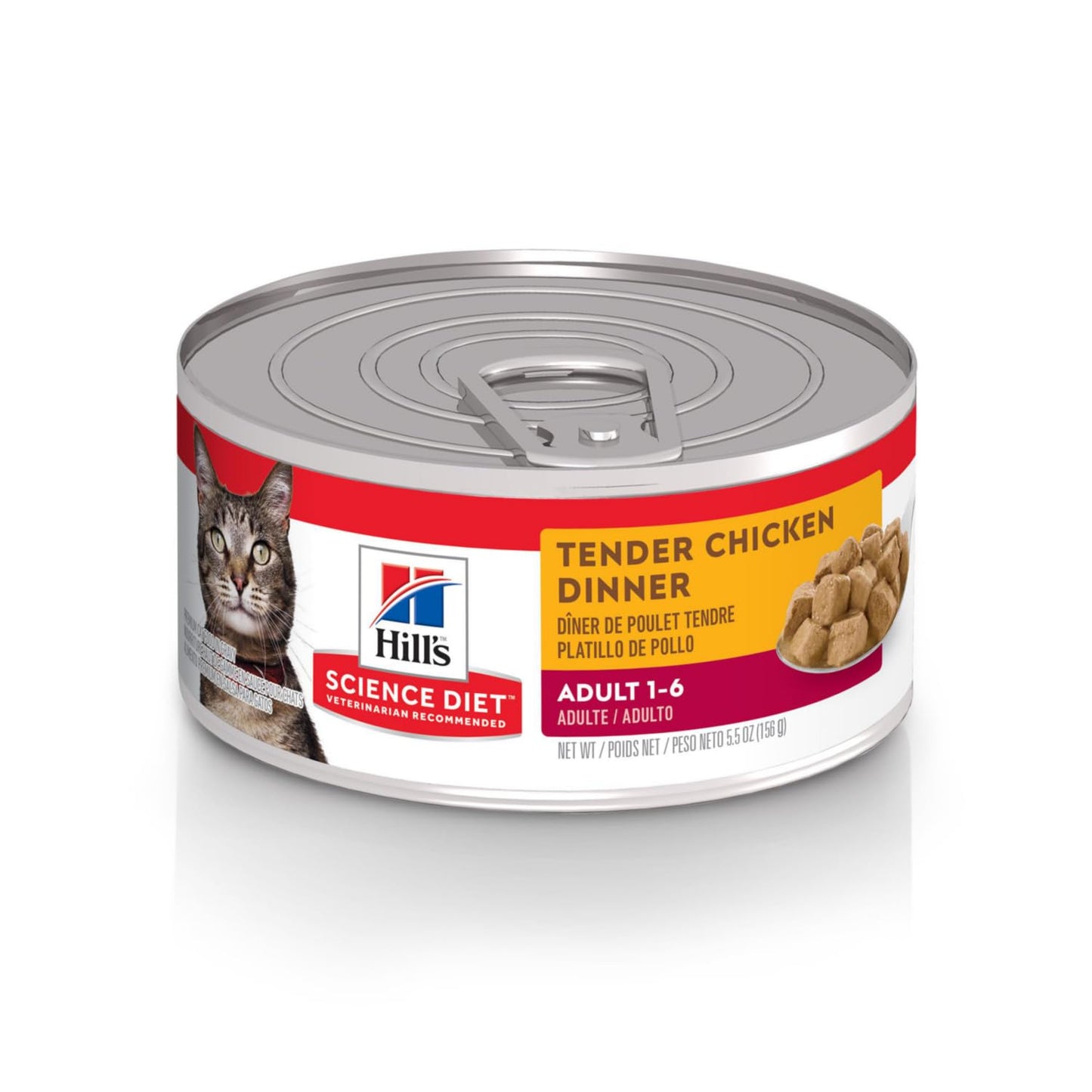 Hill's Science Diet Adult 1-6, Premium Nutrition, Wet Cat Food, Chicken Stew, 5.5 oz Can, Case of 24 🍁 All In One Marketplace Canada