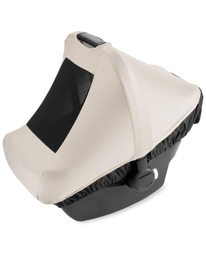 Skip Hop All Seasons Baby Car Seat Cover 4 in 1 Universal Fit with UPF40+ Sunshade and Water Resistant Fabric Oat 🍁 All In One Marketplace Canada