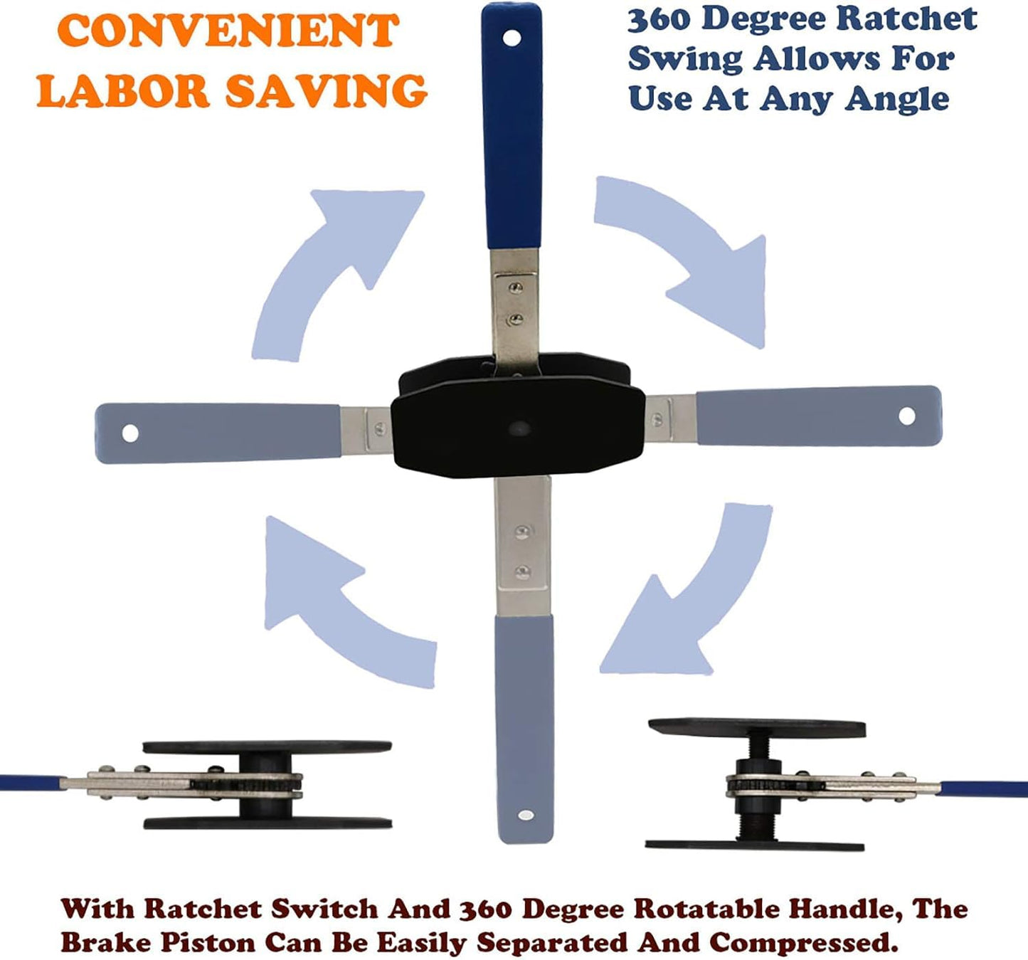 Yofond Brake Tools, Brake Caliper Tool, Brake Caliper Compression Tool