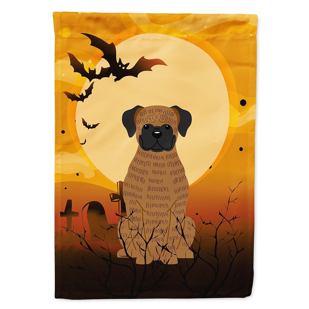 Drapeau de maison en toile Caroline's Treasures BB4383CHF Halloween Brindle Boxer, grande taille, multicolore