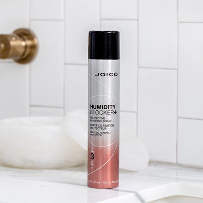 Joico Humidity Blocker Finishing Spray, Hairspray that Eliminates Static, Anti Frizz Light Hold, 180mL